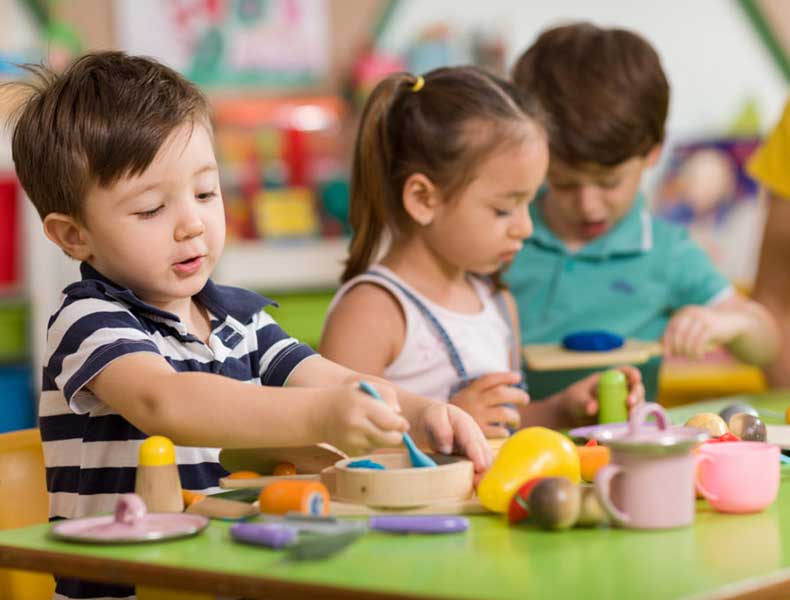 3 Year classroom at Bright Beginnings